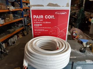 20M Interlink Pair Coil (1/4" x 5/8" - 6.35mm x 15.88mm)