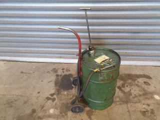 Oil Pump & Oil Drum Trolley