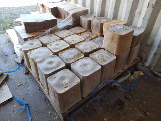 Pallet of Unrefined Beeswax (approx 230KG)