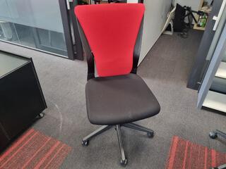 Stylish Red/Black Office Desk Chair