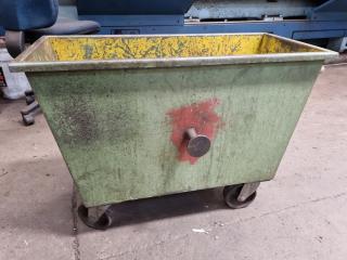 Heavy Duty Scrap Metal Bin Trolley