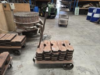 Trolley of Cast Ingots