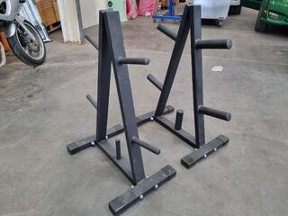 2x XLR8 Weight Plate Storage Trees