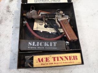 Antique Ace Solder Spray Gun Kit