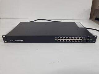 Ubiquiti EdgeSwitch 16 150W Gigabit PoE Switch
