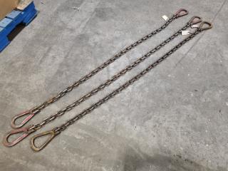 3x Chain Assemblies