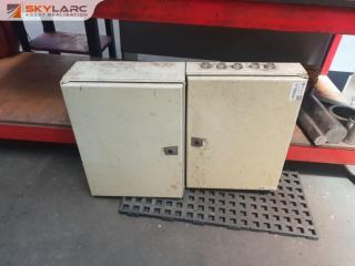 2 x Electrical Boxes with RCDs