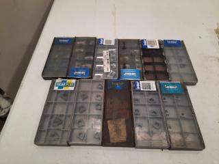 Assorted Lot of Partial Sets of Iscar Milling Inserts (66 Pieces)