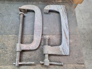 2x 300mm G-Clamps