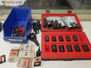 Assorted Impact Sockets and Hex Bits