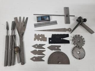 Assorted Vintage Precision Engineers Tools