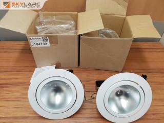 2 x Halcyon Downlights