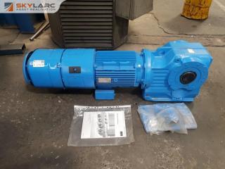 Large New Three Phase Motor with Right Angle Drive