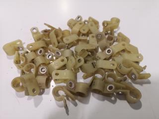 50x Aviation Plastic Loop Clamps for Wire Support Type MS25281 R7