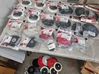 Assorted Support Disks & Sanding Pad Base Attachments