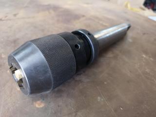 16mm Keyless Drill Chuck w/ Morse Taper No. 4 Shank