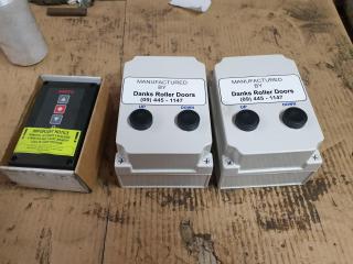 3 x New Electric Roller Door Controls