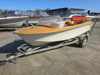 Sea Nymph Boat on Trailer