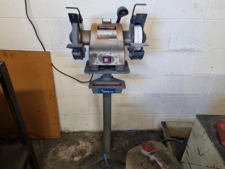 Single Phase 200mm Bench Grinder w/ Stand