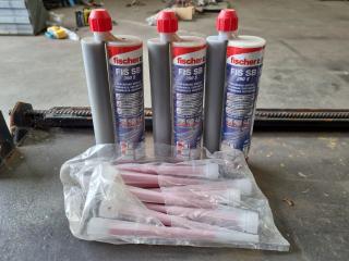 3x Fischer FIS SB 390 S SuperBond Mortar