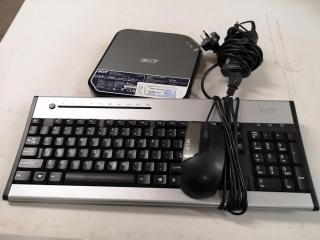 Acer Veriton N282G Ultra Slim Desktop Computer, w/ Keyboard & Mouse