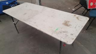 Folding Trestle Table