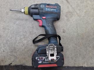 Bosch Professional 18V Cordless Impact Driver Wrench GDR 18V-EC w/ Battery