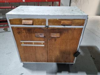 Vintage Workshop Drawer Cabinet