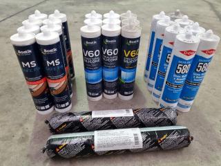 27x Assorted Sealants & Adhesives