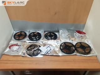 Large Lot of LED Strip Lights