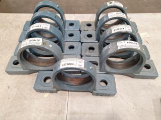 9 x Bearing Track Roller Housings