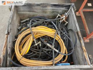 Box of Hydraulic Hose Etc