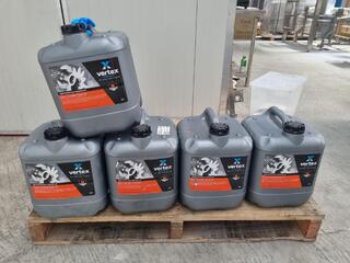 Vertex Heat Transfer Fluid 32, 5x Full & Partial 20L Bottles