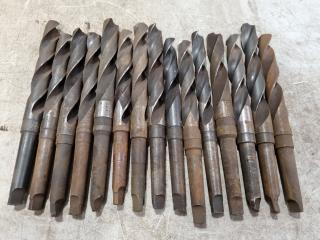 15x Morse Taper Drills, Imperial & Metric Sizes