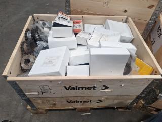 Crate of Trimsaw Unit Parts