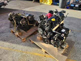 Two Mercury 1.7 Diesel Marine Engines