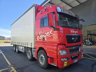 2013 MAN TGX 35 540 Curtain Side Truck