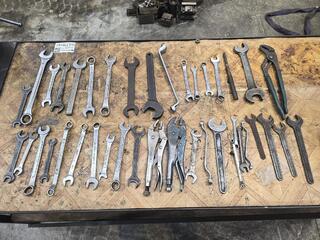 Mixed Spanners and Hand Tools Assortment