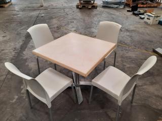 Cafe Style (Collapsible) Table  and Chairs Set