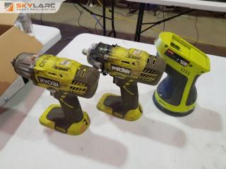 Ryobi Plus One Impact Driver and Sander