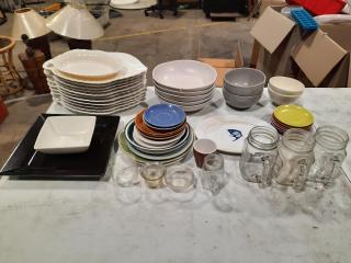 Large Assorted Lot of Dishware