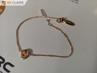 Skull Bracelet | 18k Rose Gold Vermeil | KIRSTiN ASH