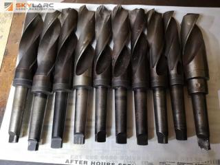 10x Larger Diameter Morse Tapper Drills, Imperial Sizes