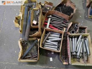 Assorted Lot of Industrial Springs