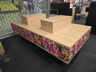 Double Retail Display Unit 