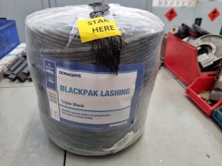 Donaghys Triple Black Blackpak Lashing, 500m Length, New