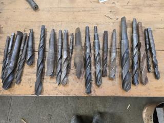 21 Assorted Drill Bits 