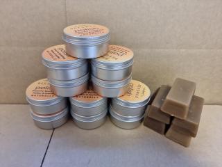 Lot of Beeswax Polish and Raw Beeswax