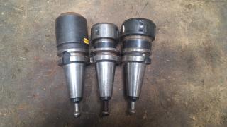 3 x BT40 Tool Holders