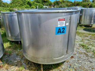 4500 Litre Stainless Tank